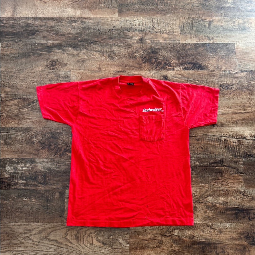 Red Budweiser shirt
